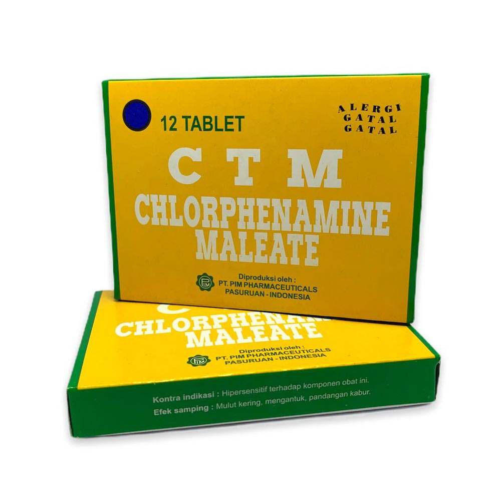 Orphen chlorpheniramine maleate 4 mg obat apa
