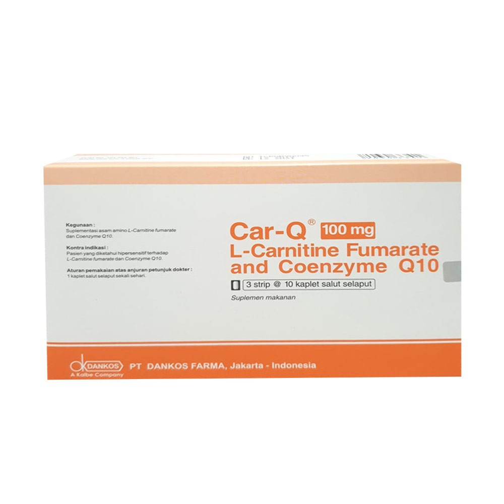 Car-Q 100  Manfaat dan Efek Samping - KlikDokter